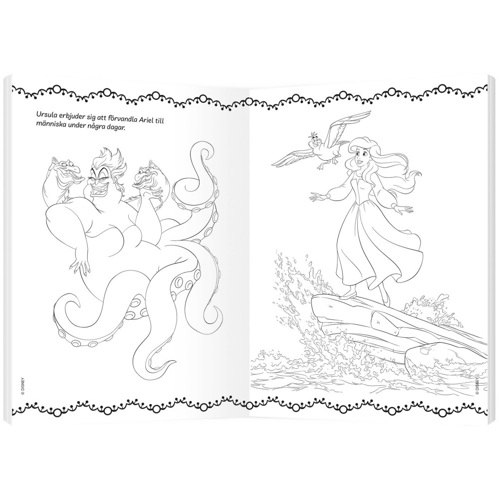 Målarbok - Prinsessor 