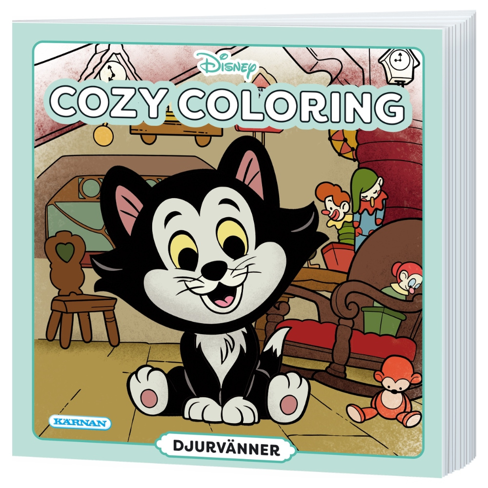  Målarbok Cozy Colouring Disney Djurvänner 