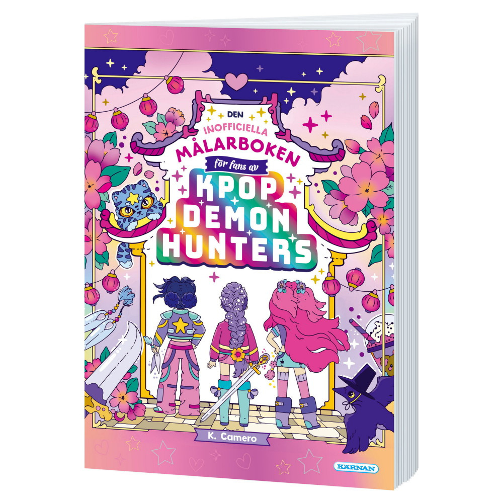 Målarbok - KPop Demon Hunters