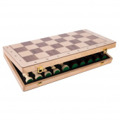 Longfield Chess Set Walnut & Maple 50 mm Longfield Chess Set Walnut & Maple 50 mm