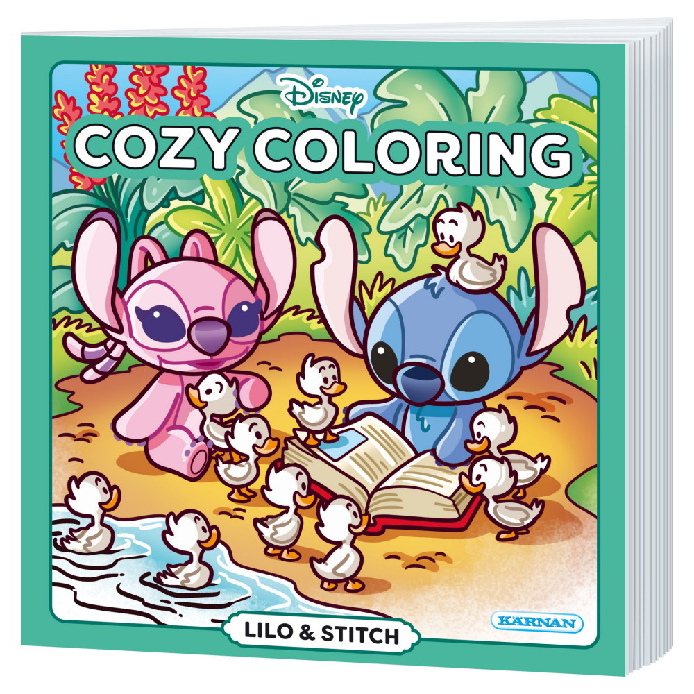 Målarbok - Cozy Coloring Lilo & Stitch