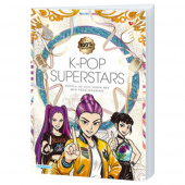K-pop Superstars Målarbok 72 sidor K-pop Superstars Målarbok 72 sidor