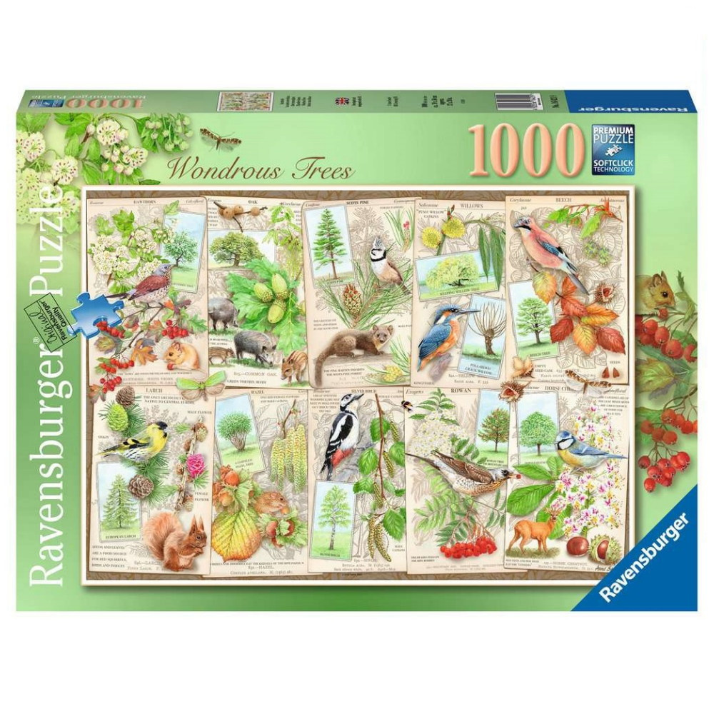 Ravensburger Pussel: Wondrous Trees 1000 Bitar