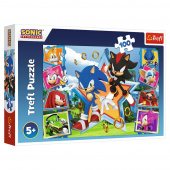 Trefl Pussel Möt Sonic 100 Bitar Trefl Pussel Möt Sonic 100 Bitar