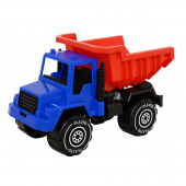 Plasto Lastbil - Blå/Röd