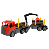 Plasto Timmerbil med släp Plasto Timmerbil med släp