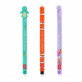 Gelpennor med utsuddbart bläck Havet 3-pack Gelpennor med utsuddbart bläck Havet 3-pack