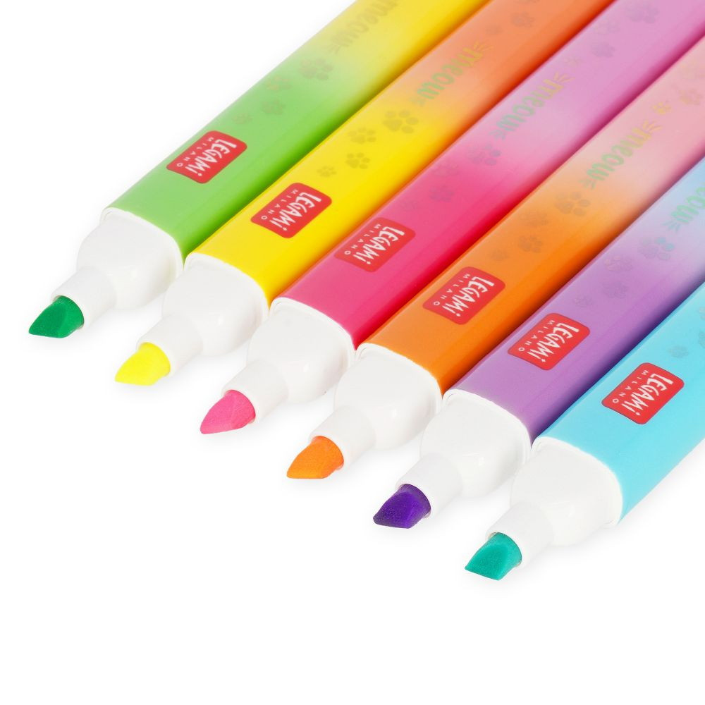 Meow Highlighters 6-Pack