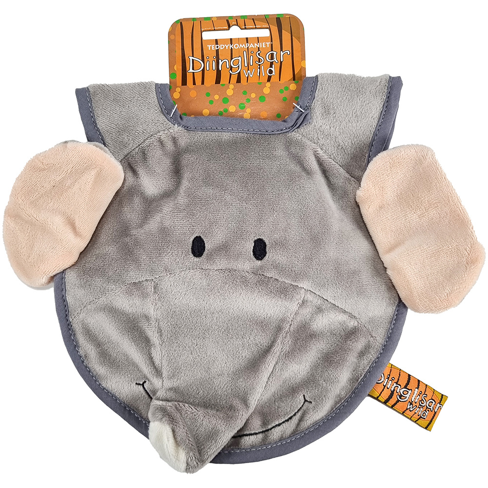 Teddykompaniet - Diinglisar Wild, Haklapp, Elefant