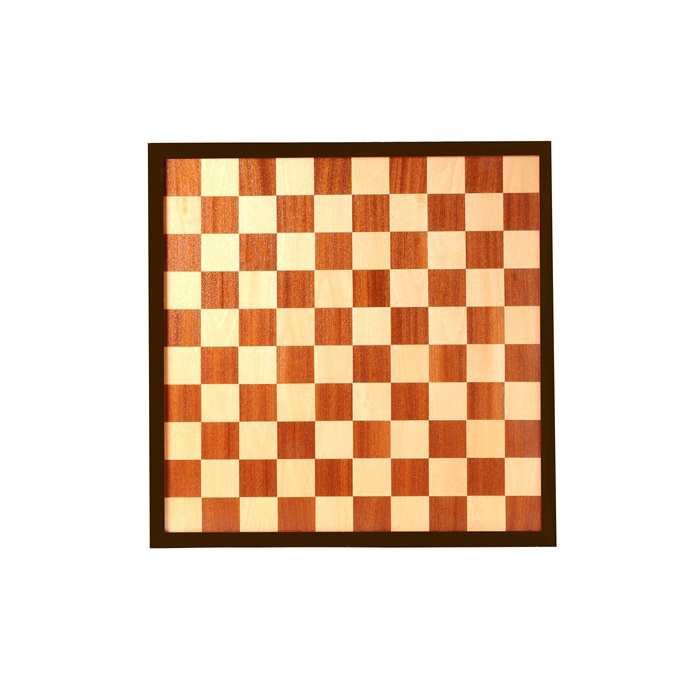 Chess Checkers Board Walnut 42 cm