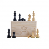 Longfield Chess Set Black Maple 40 mm Longfield Chess Set Black Maple 40 mm