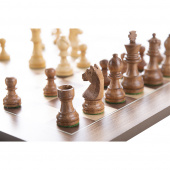 Longfield Chess Set Walnut 40 mm