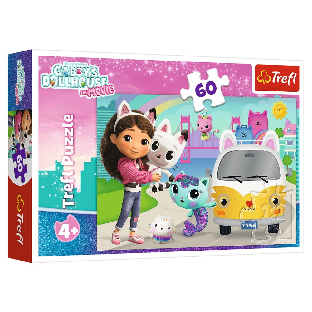 Trefl Pussel Gabby's Dollhouse 60 Bitar