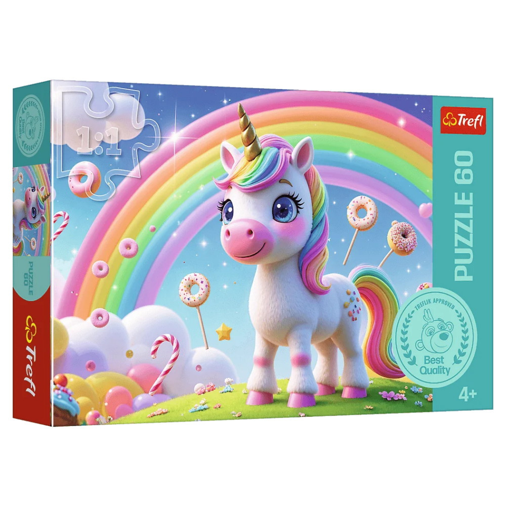 Trefl Pussel Candy's World 60 Bitar