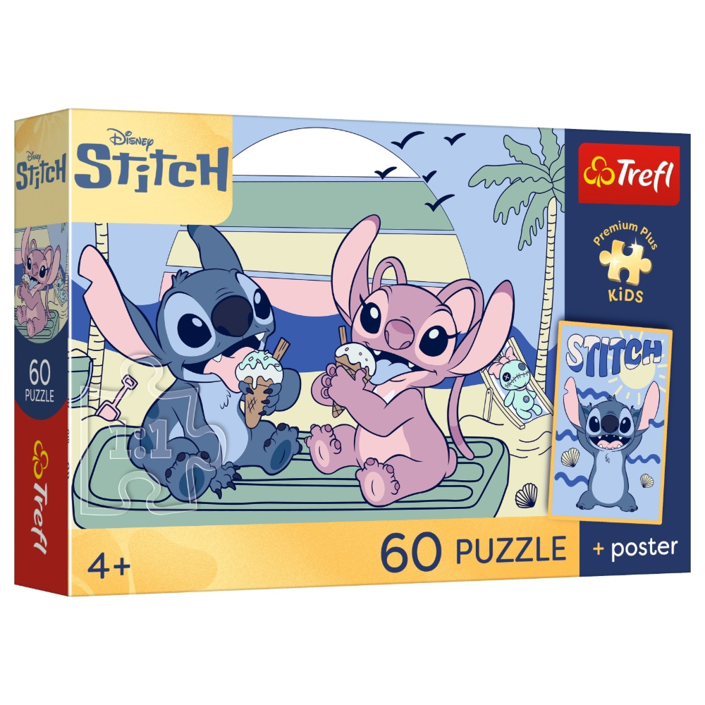 Trefl Pussel: Playtime With Stitch 60 Bitar