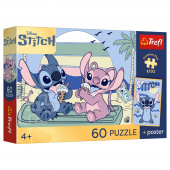 Trefl Pussel: Playtime With Stitch 60 Bitar Trefl Pussel: Playtime With Stitch 60 Bitar