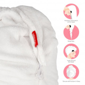 Hair Turban Towel Panda Hair Turban Towel Panda