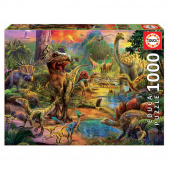 Educa Pussel: Land of dinosaurs 1000 Bitar