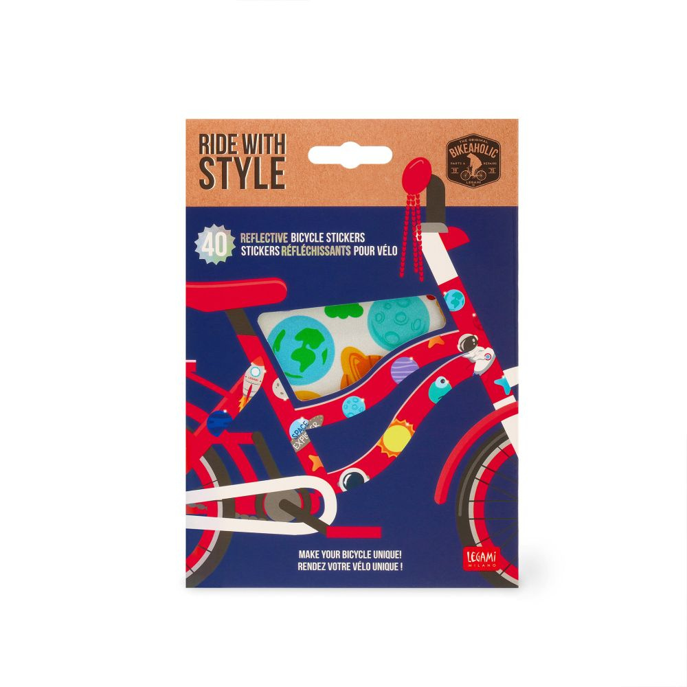 Cykelklistermärken - Space