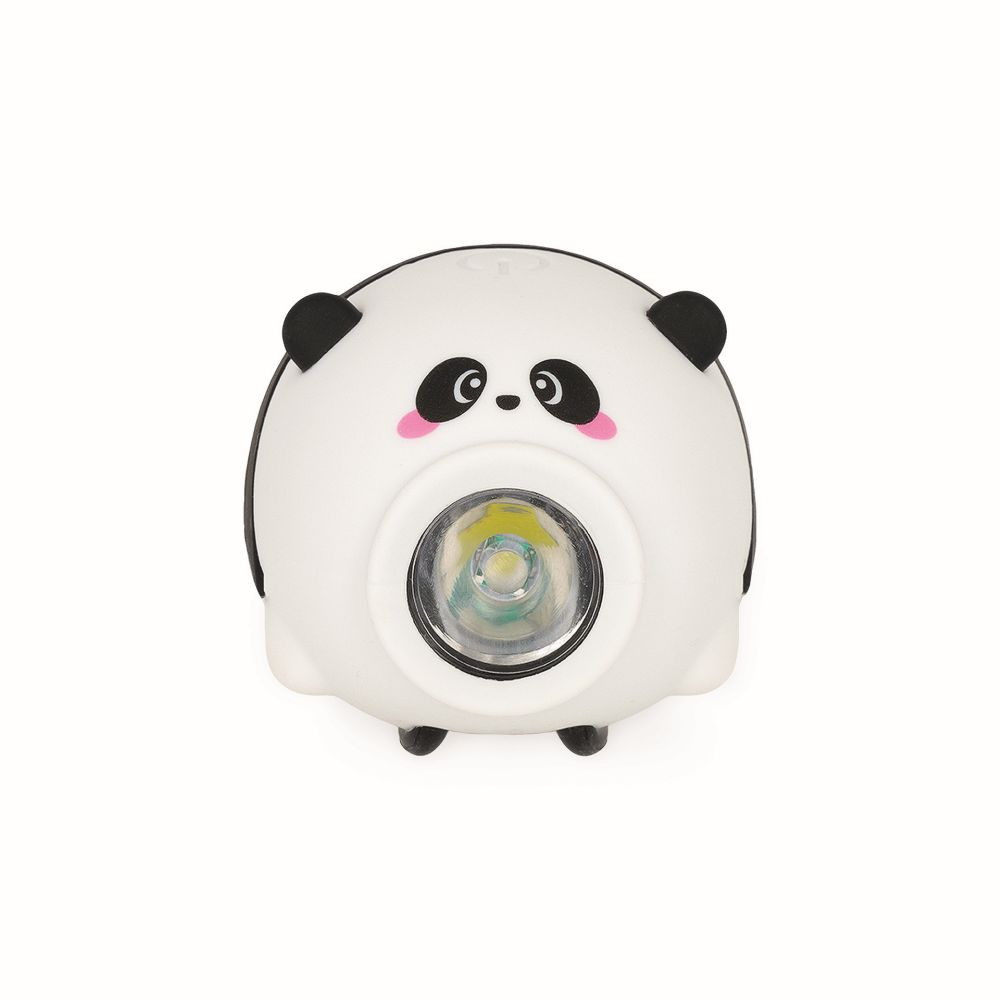 Cykellampa med digital ringklocka, Panda