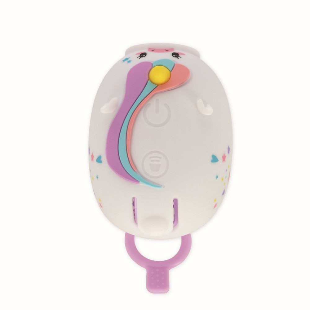 Cykellampa med digital ringklocka, Unicorn