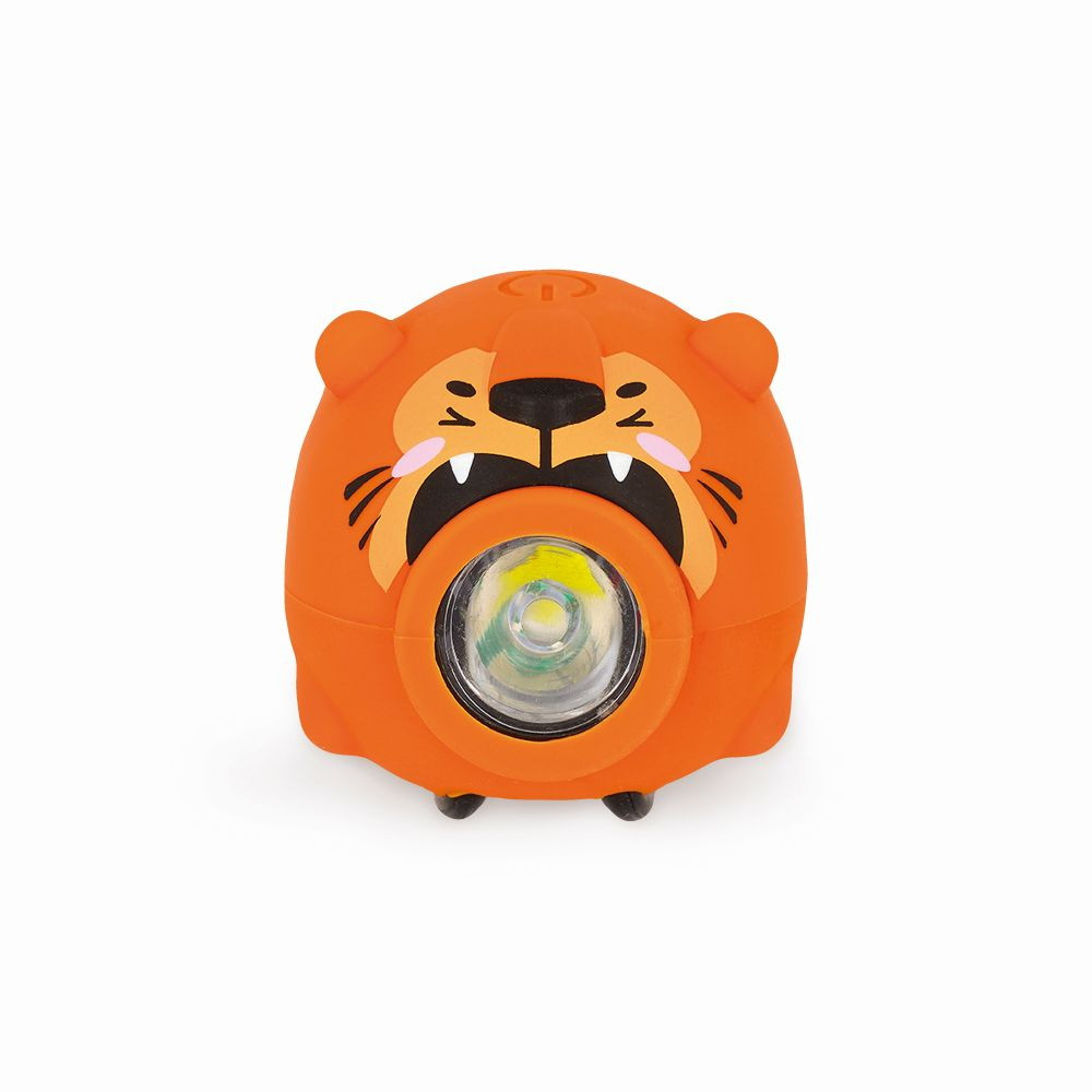 Cykellampa med digital ringklocka, Tiger