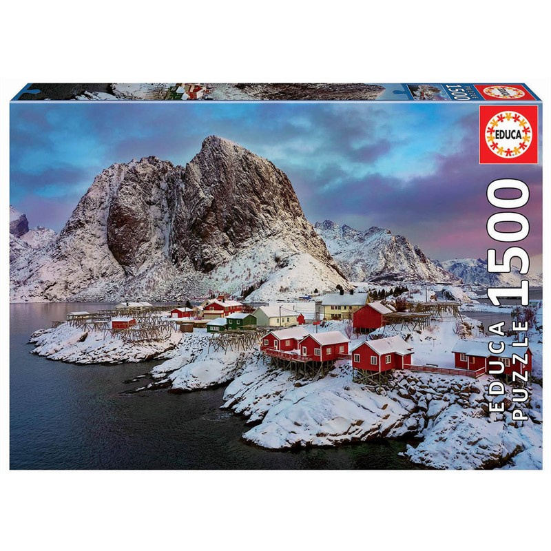 Educa Pussel: Lofoten Island, Norway 1500 Bitar