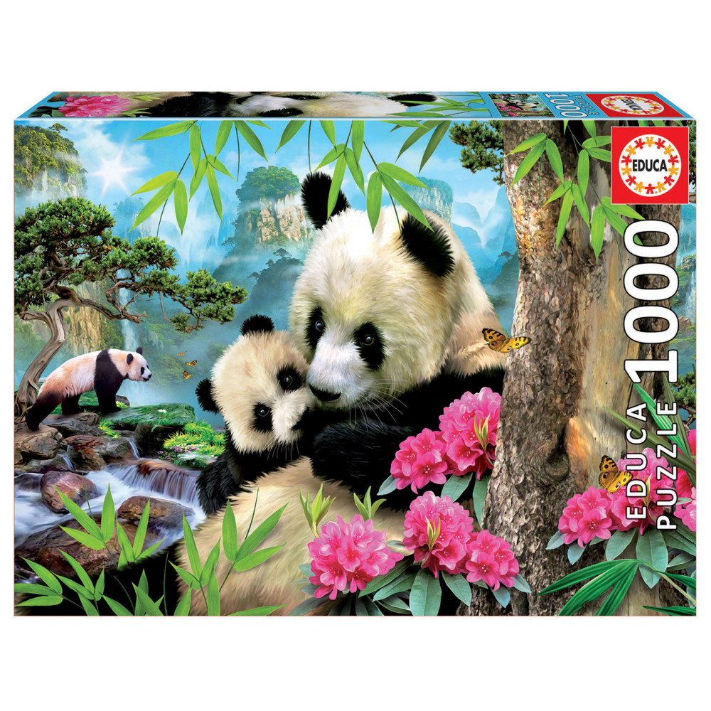 Educa Pussel: Morning Panda 1000 Bitar