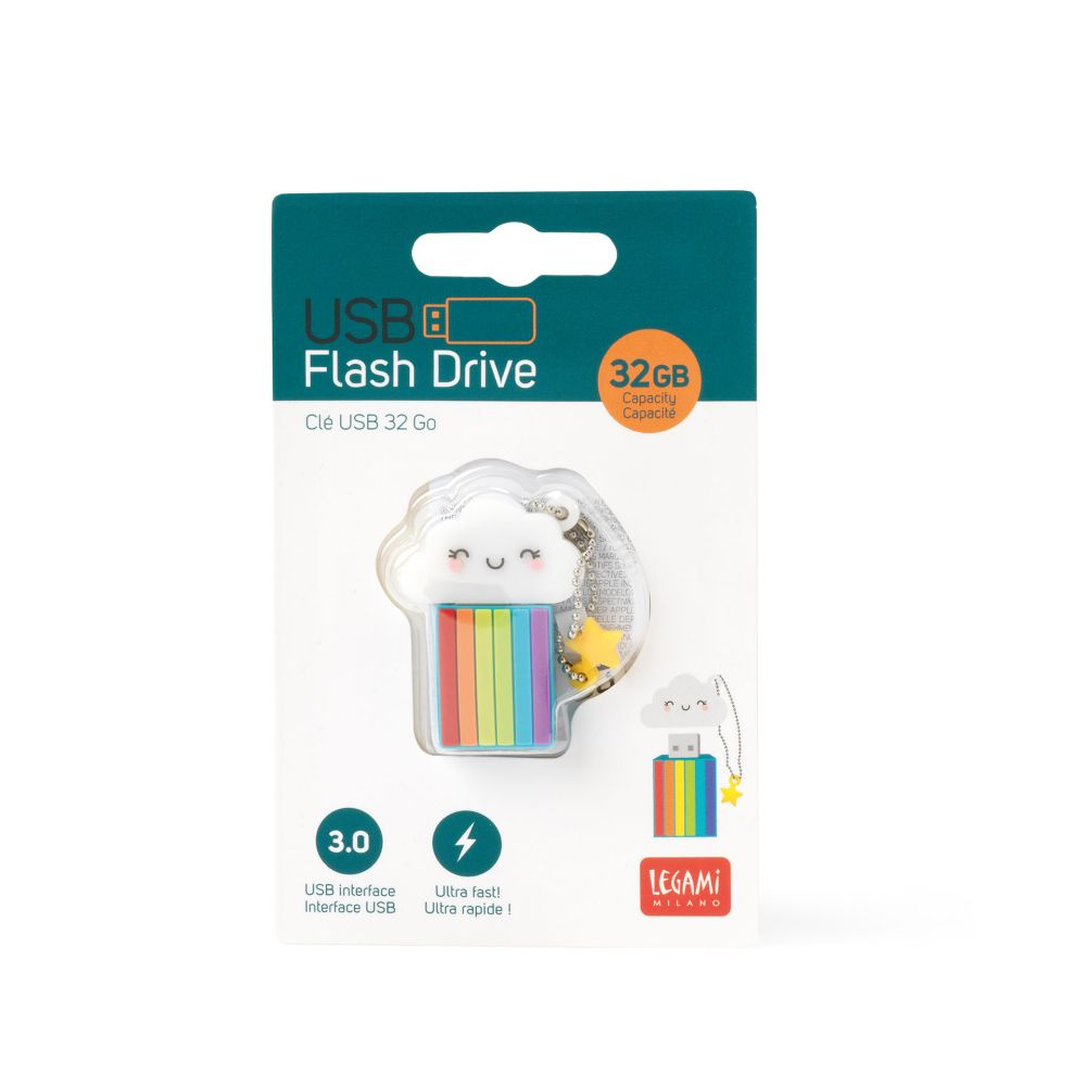 USB-minne 3.0 32 GB Rainbow