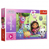 Trefl Pussel Gabi and her lovely Dollhouse 30 Bitar Trefl Pussel Gabi and her lovely Dollhouse 30 Bitar