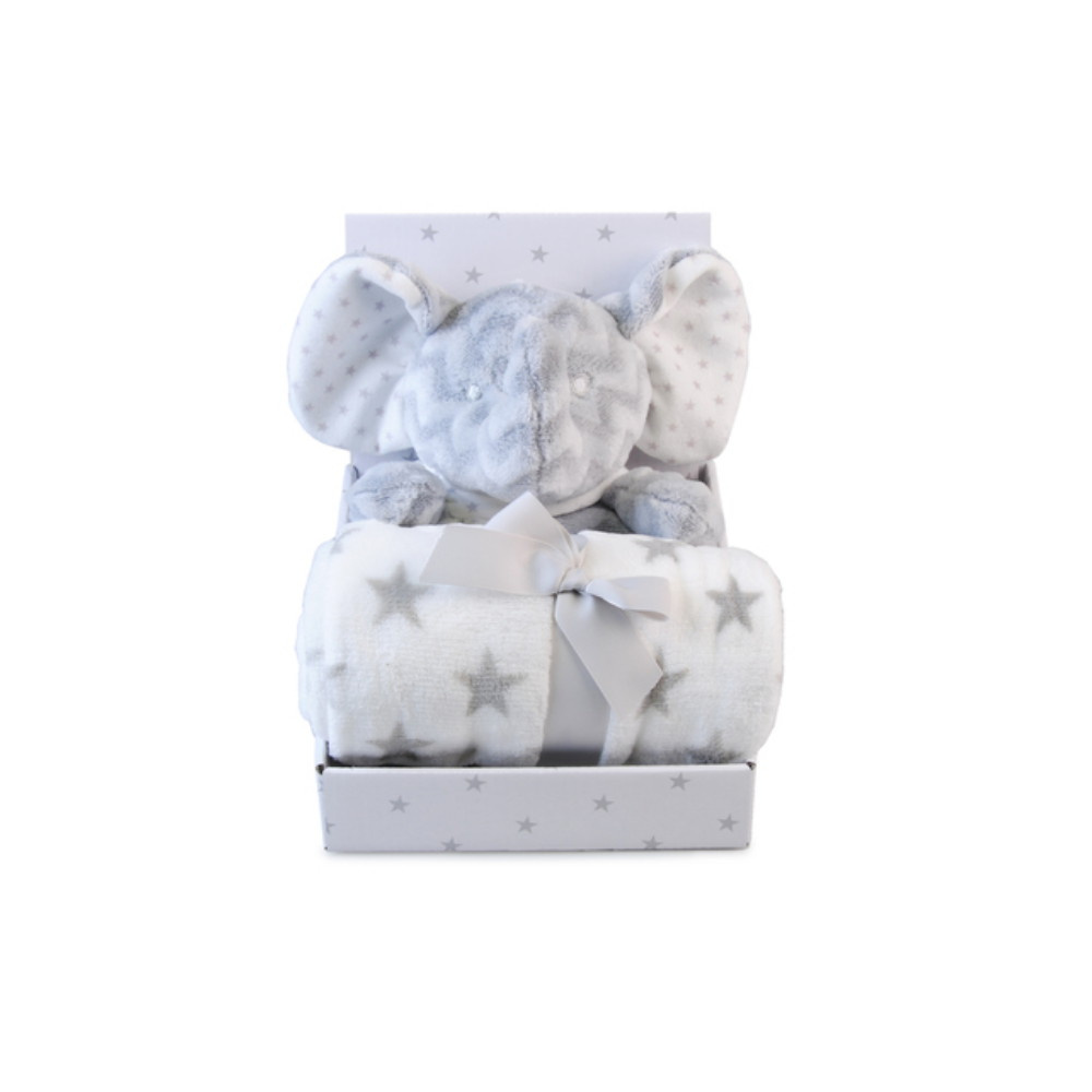 Fleecefilt och Elefant