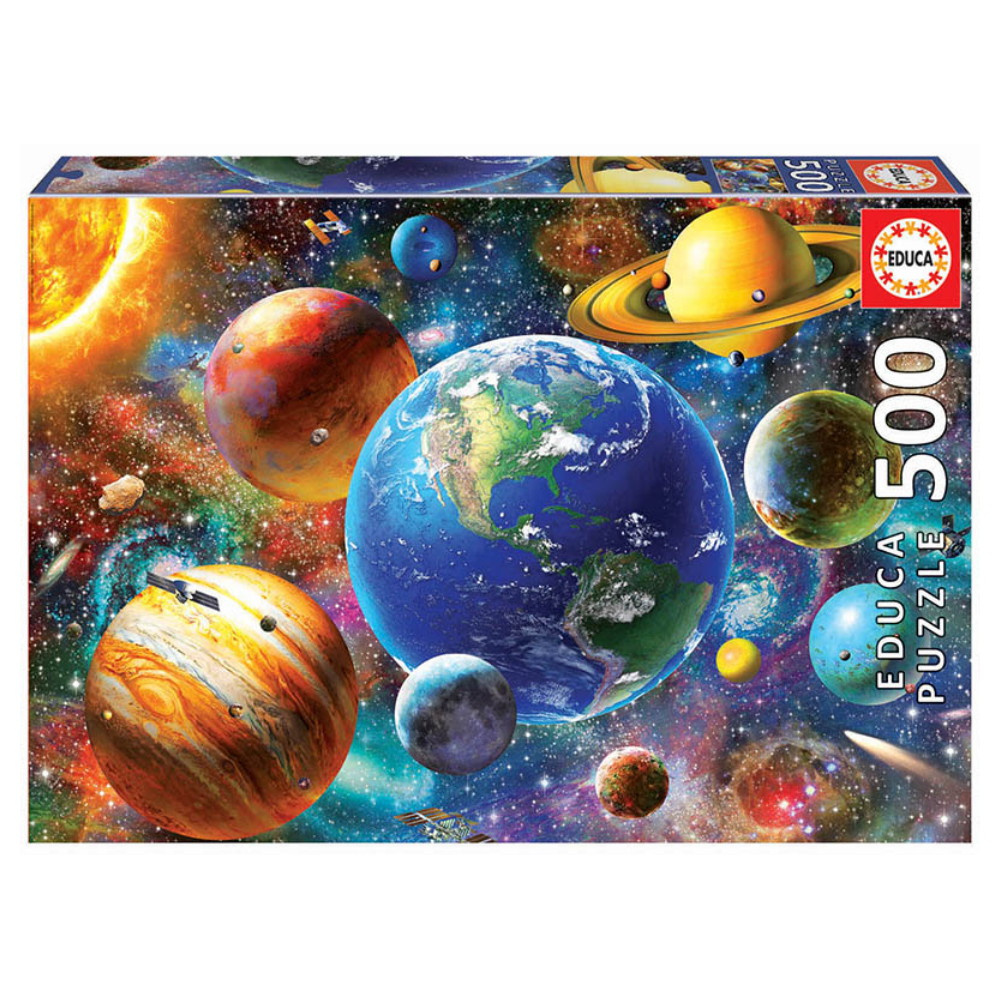 Educa Pussel: Solar System 500 Bitar