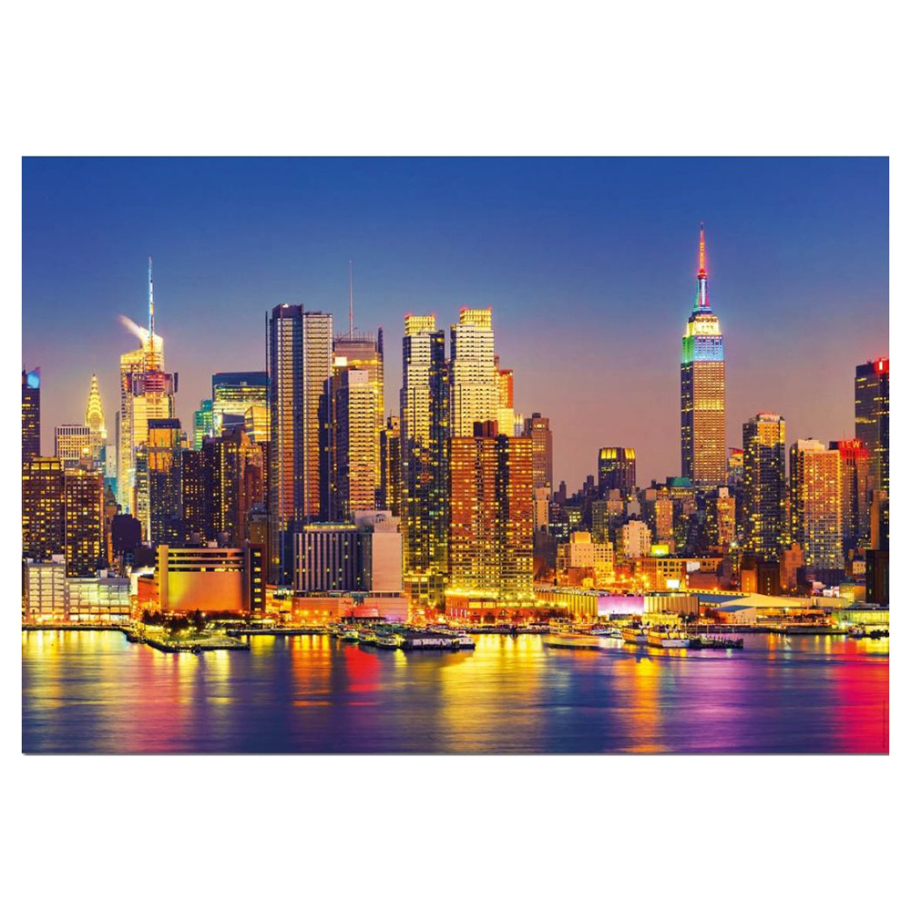 Educa Pussel: Manhattan at night 1500 Bitar