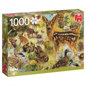 Jumbo Pussel - Young wildlife 1000 Bitar Jumbo Pussel - Young wildlife 1000 Bitar