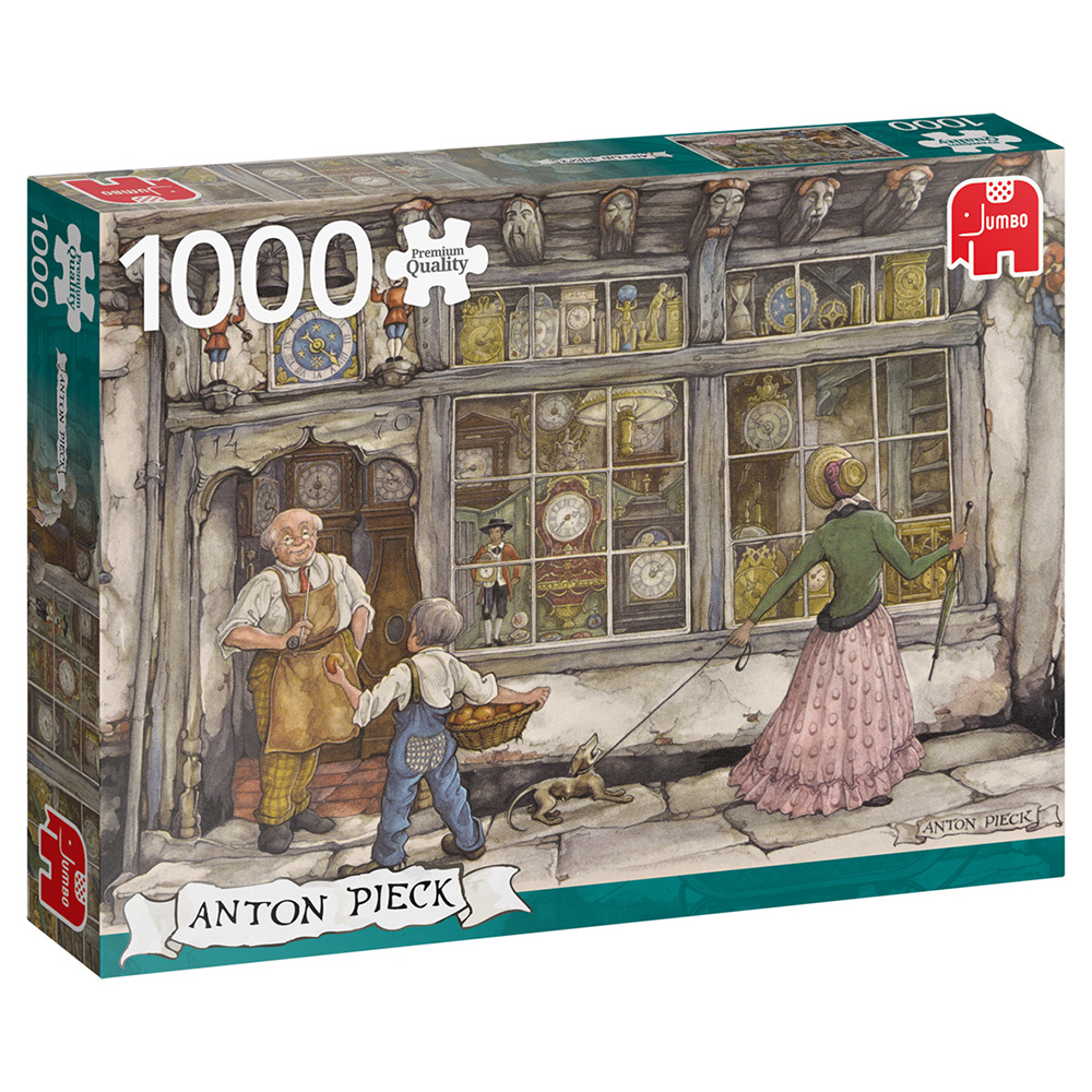 Jumbo Pussel - The clock shop 1000 Bitar
