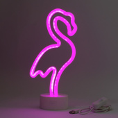  It's a sign, LED-lampa - Flamingo