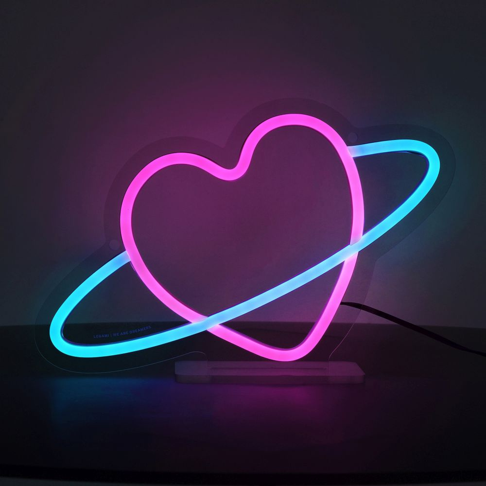 It's a sign, LED-lampa - Planet Heart