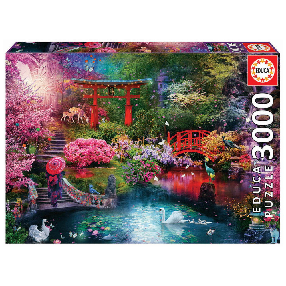 Educa Pussel: Japanese Garden 3000 Bitar