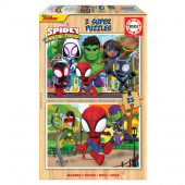 Educa Pussel: Marvel Spidey & His Amazing Friends 2 x 25 Bitar