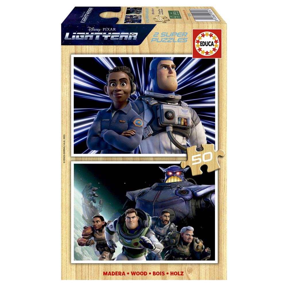 Educa Pussel: Disney Lightyear 2x50 Bitar