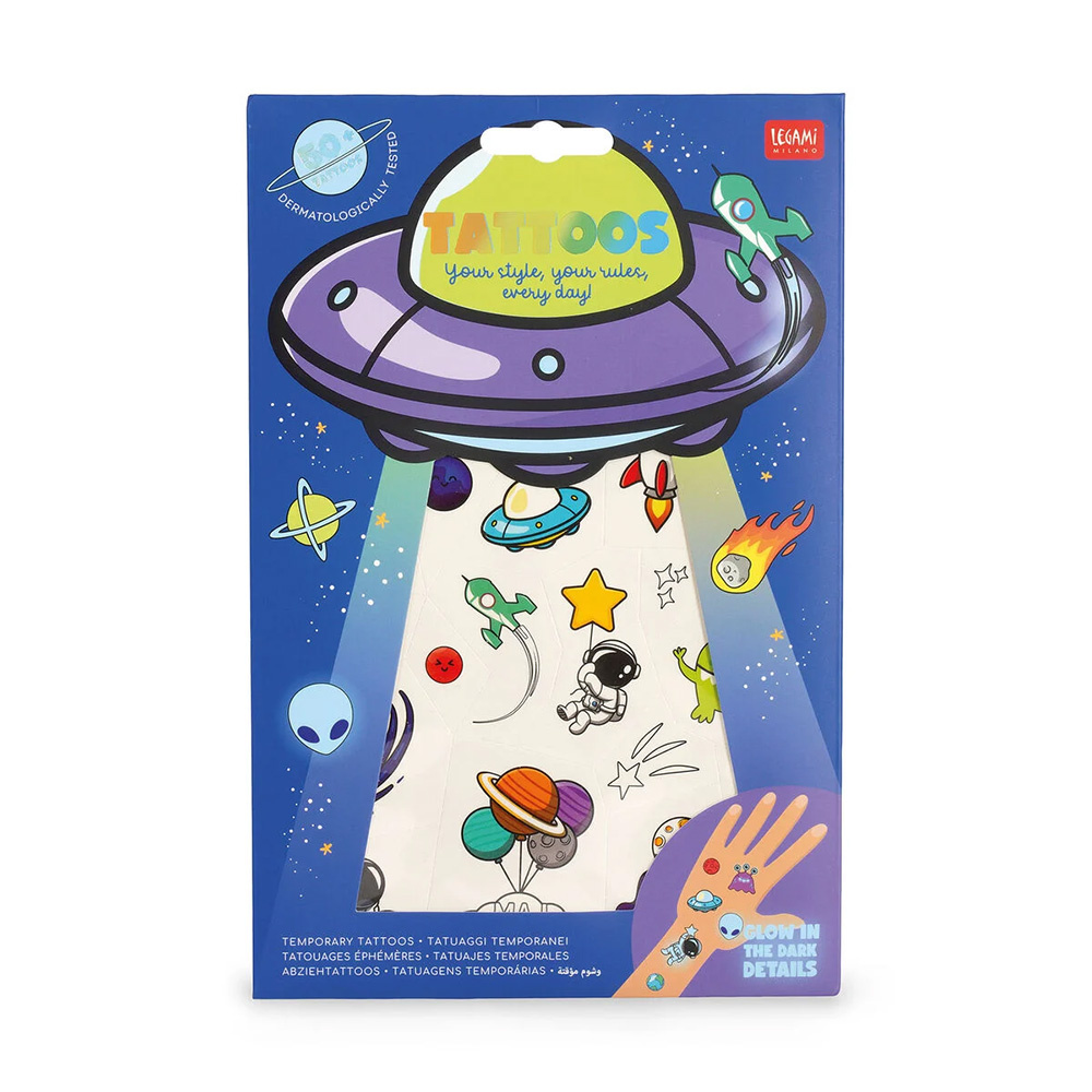 Temporary Tattoos - Space