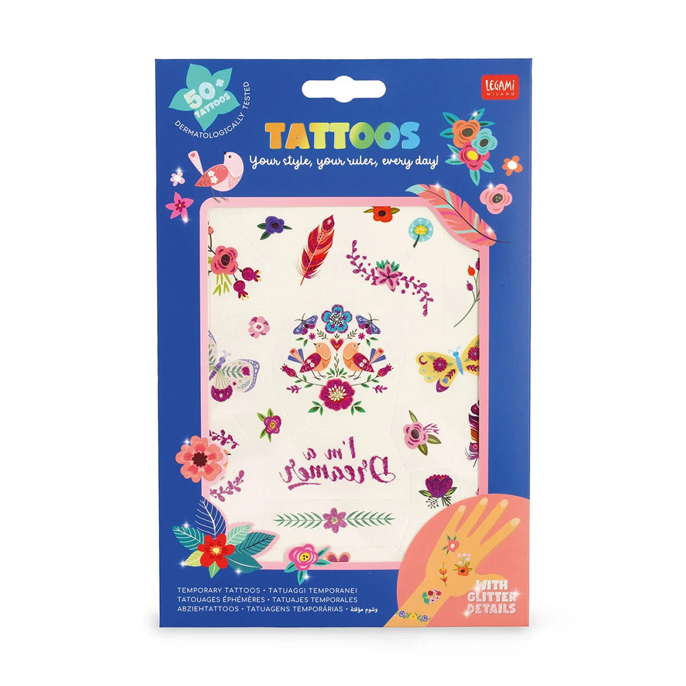 Temporary Tattoos - Flowers