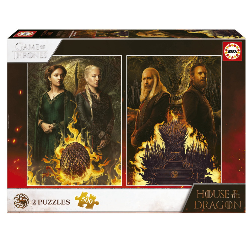 Educa Pussel: House Of The Dragon 2x500 Bitar