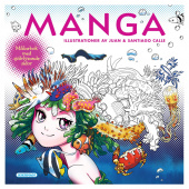 Manga Målarbok Manga Målarbok