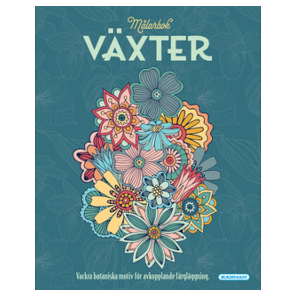 Målarbok Växter
