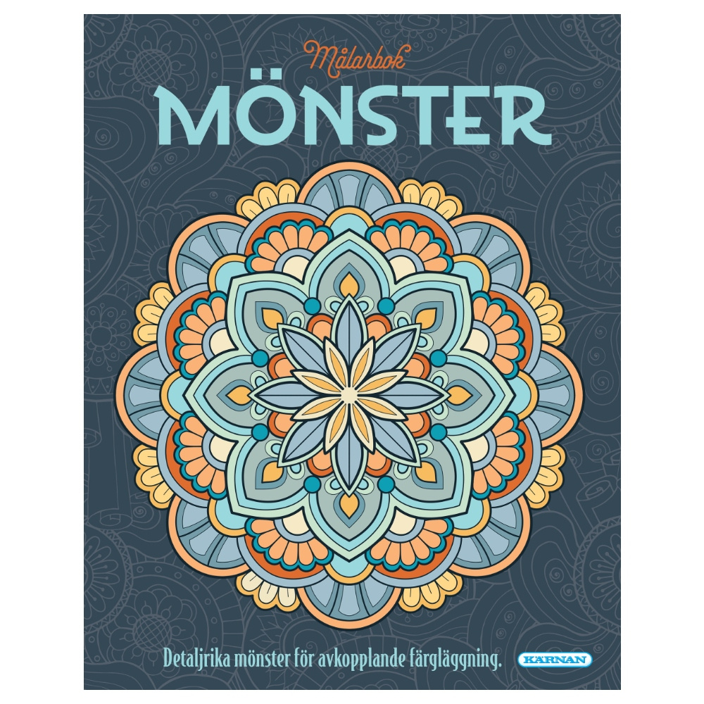 Målarbok Mönster