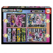 Educa Pussel: Monster High - Multi 4, 50-150 Bitar