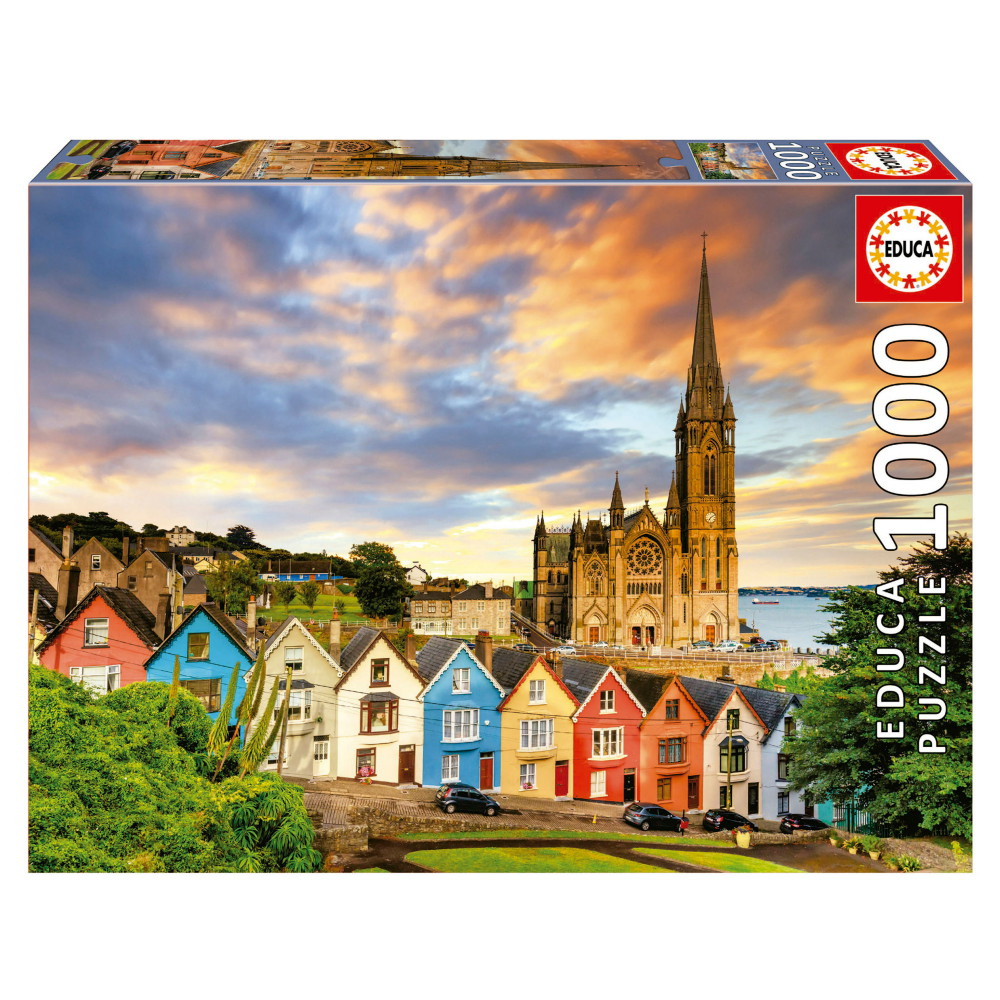 Educa Pussel: Cobh Cathedral, Ireland 1000 Bitar