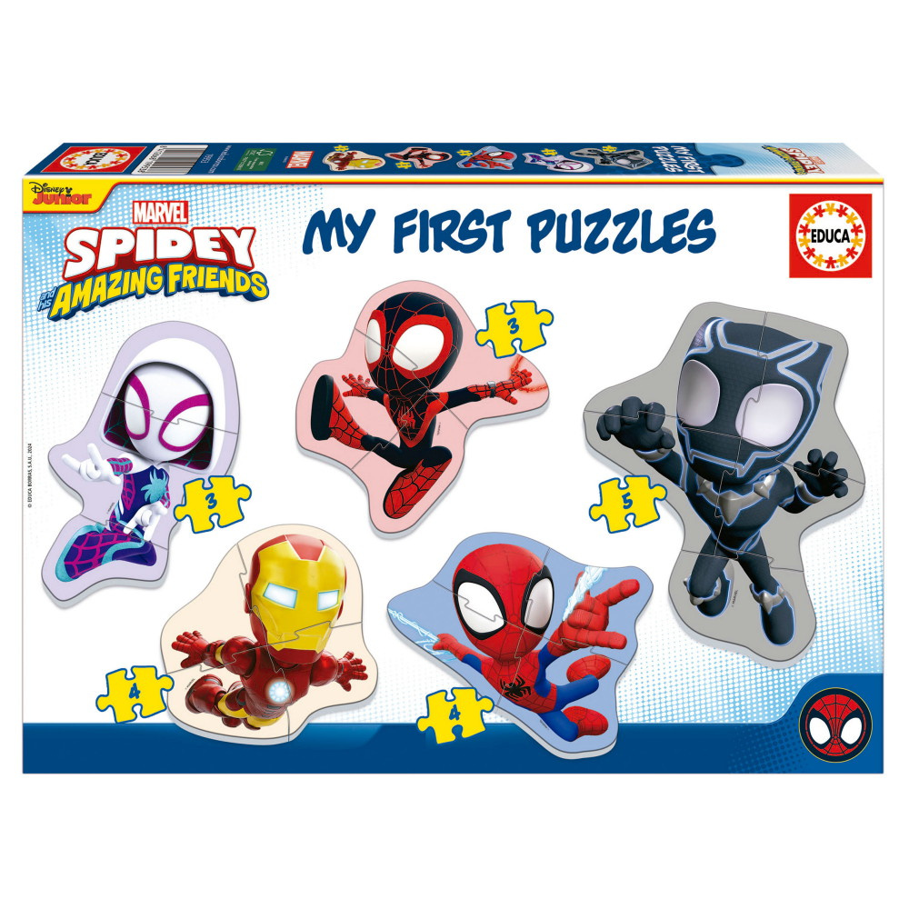 Educa Pussel: Spidey & His Amazing Friends 3-5 Bitar