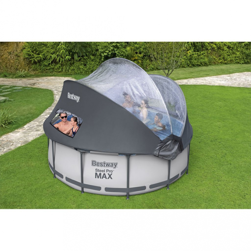 Bestway Steel Pro Max Pool Inkl Solskydd 366 X 100 CM